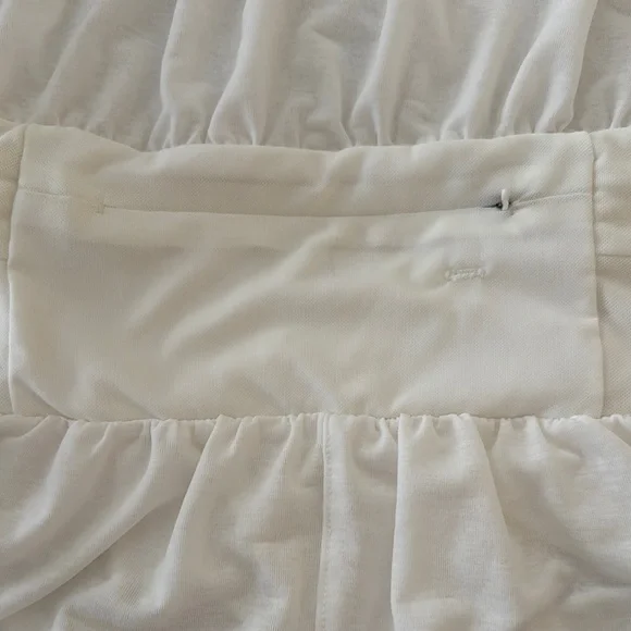 White Sleeveless Romper - Picture 5 of 5